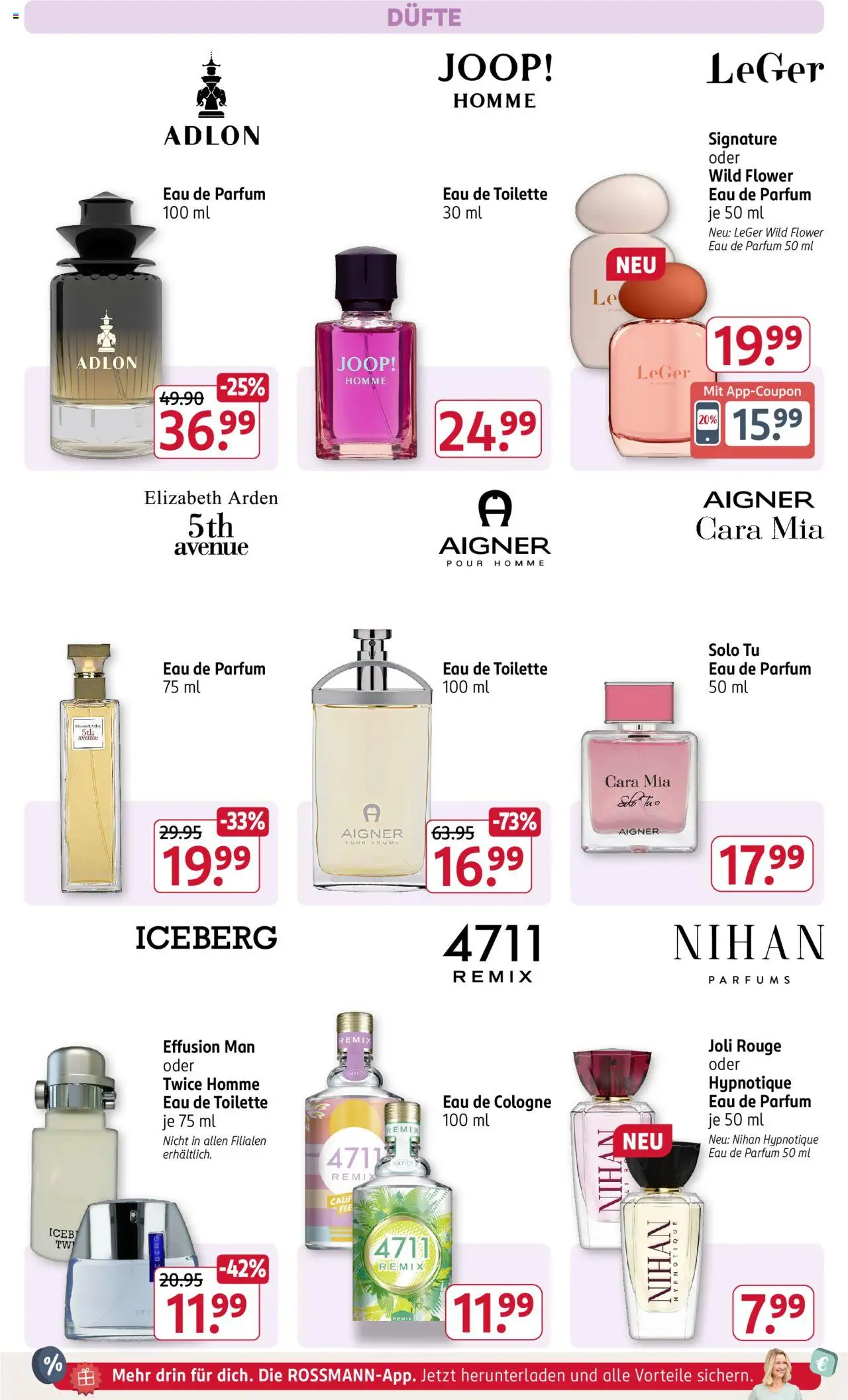 Rossmann Prospekt 	 – gültig ab 20.10.2025 | Seite: 5 | Produkte: Toilette, Eau de Toilette, Rouge, Eau de Parfum