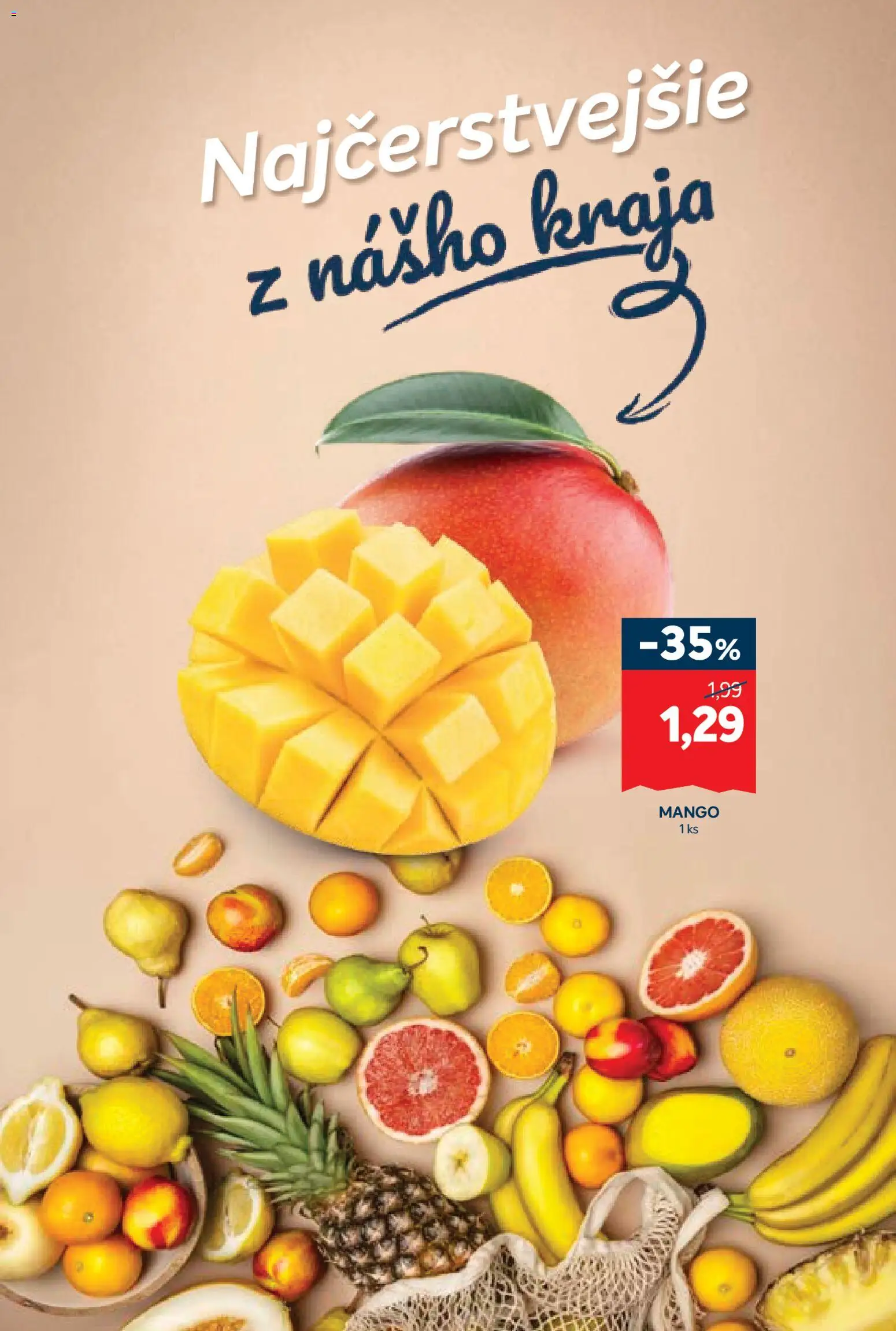Nové Kraj akcie – leták je platný od 08.01.2026 | Strana: 3 | Produkty: Mango