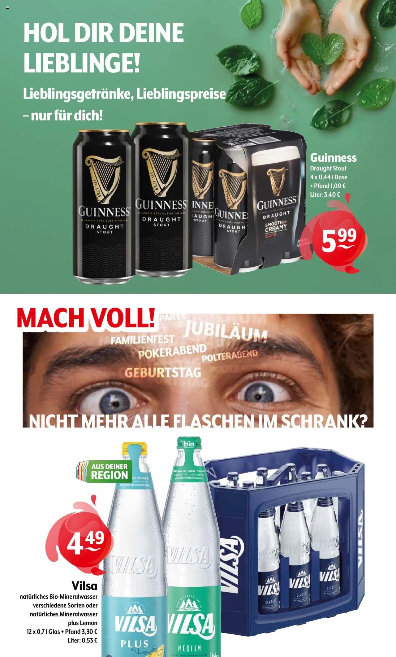 Getränke Hoffmann Prospekt - gültig ab dem 11.08.2025 | Seite: 9 | Produkte: Schrank, Mineralwasser