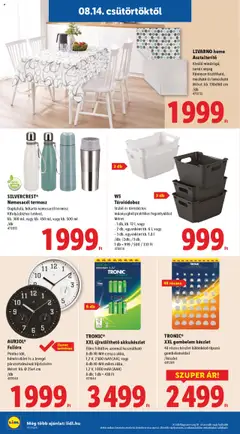 Lidl akciós ujság - amely érvényes a következő dátumtól: 14.08.2025 | Oldal: 36