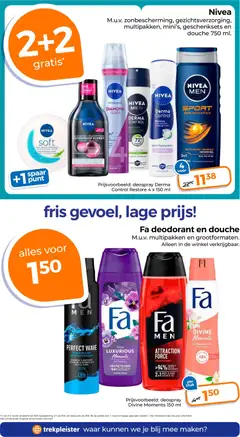 Trekpleister - Folder - Voorbeeld van een folder van Trekpleister, geldig van 28.10.2025 | Pagina: 20 | Producten: Kan, Douche, Gel, Festék