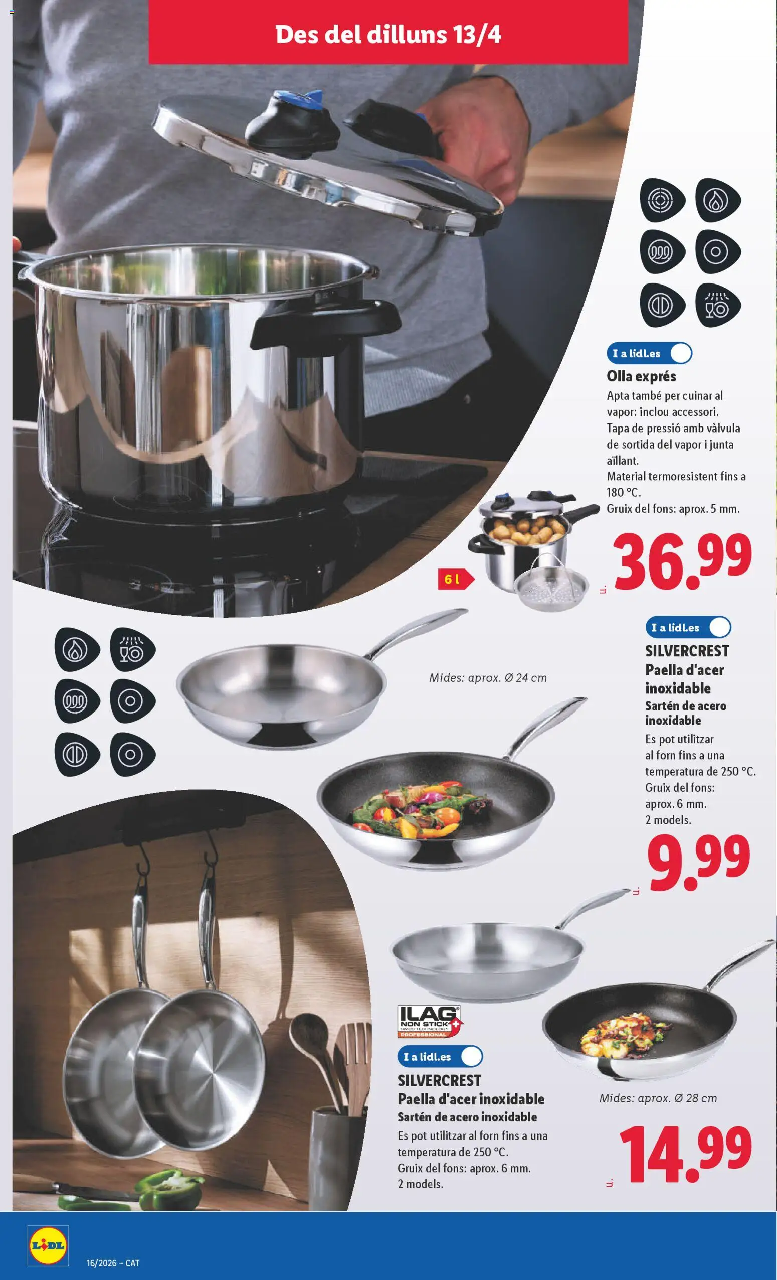 Lidl folleto de bazar │ válido desde el 13.04.2026 | Página: 10 | Productos: Pan