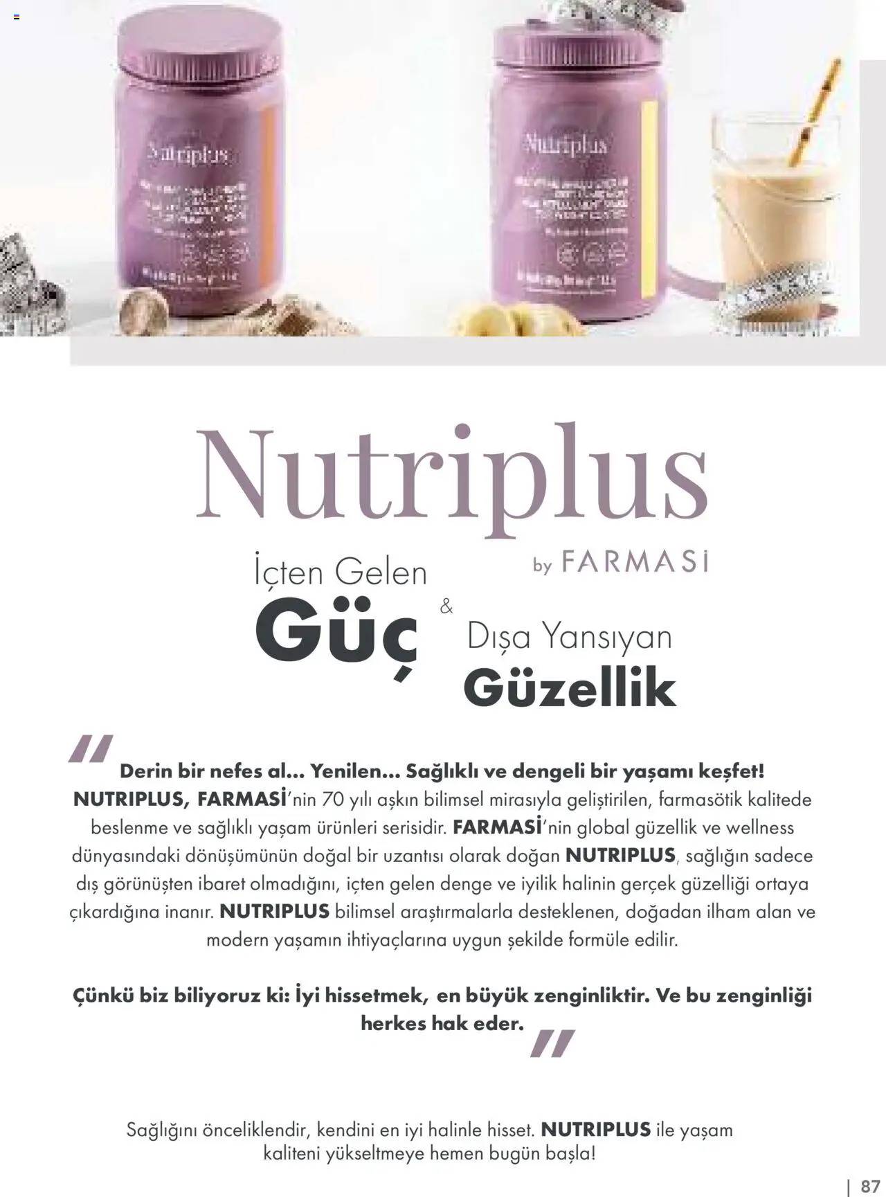 Farmasi Katalog - 01.06.2025 tarihinden itibaren geçerlidir | Sayfa: 87