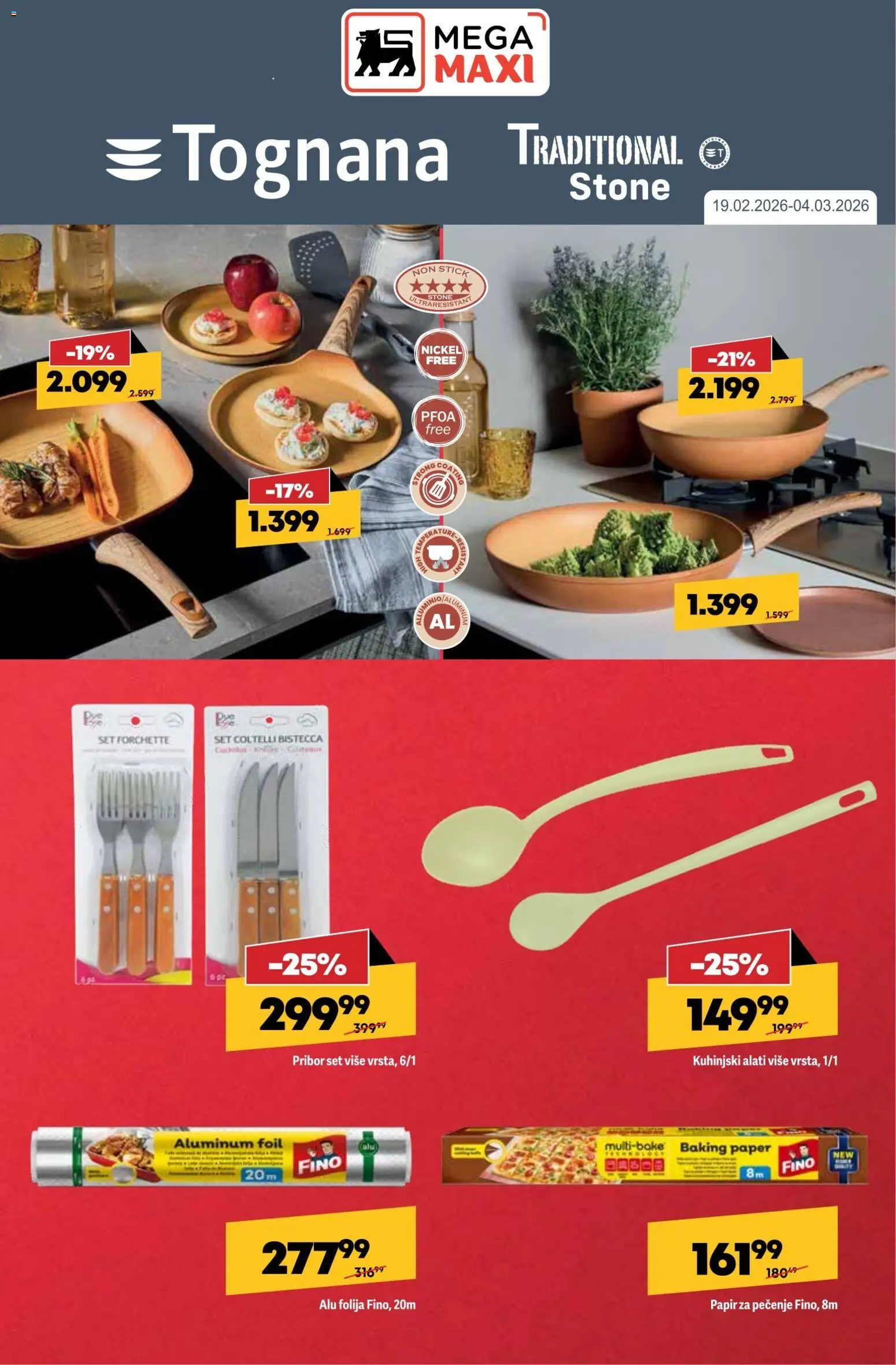 Mega Maxi katalog - važi od 19.02.2026 | Strana: 6 | Proizvode: Papir za pečenje