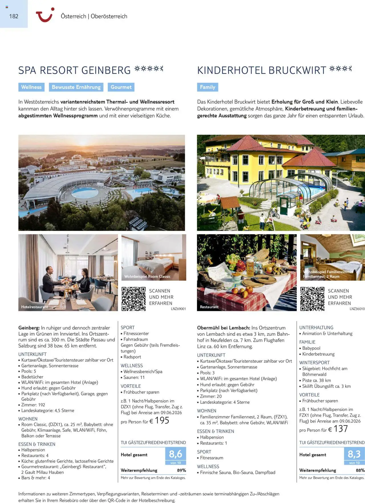 TUI Urlaub mit eigener Anreise 2025/26 – gültig ab 01.11.2025 | Seite: 182 | Produkte: Rum, Babybett, Küche