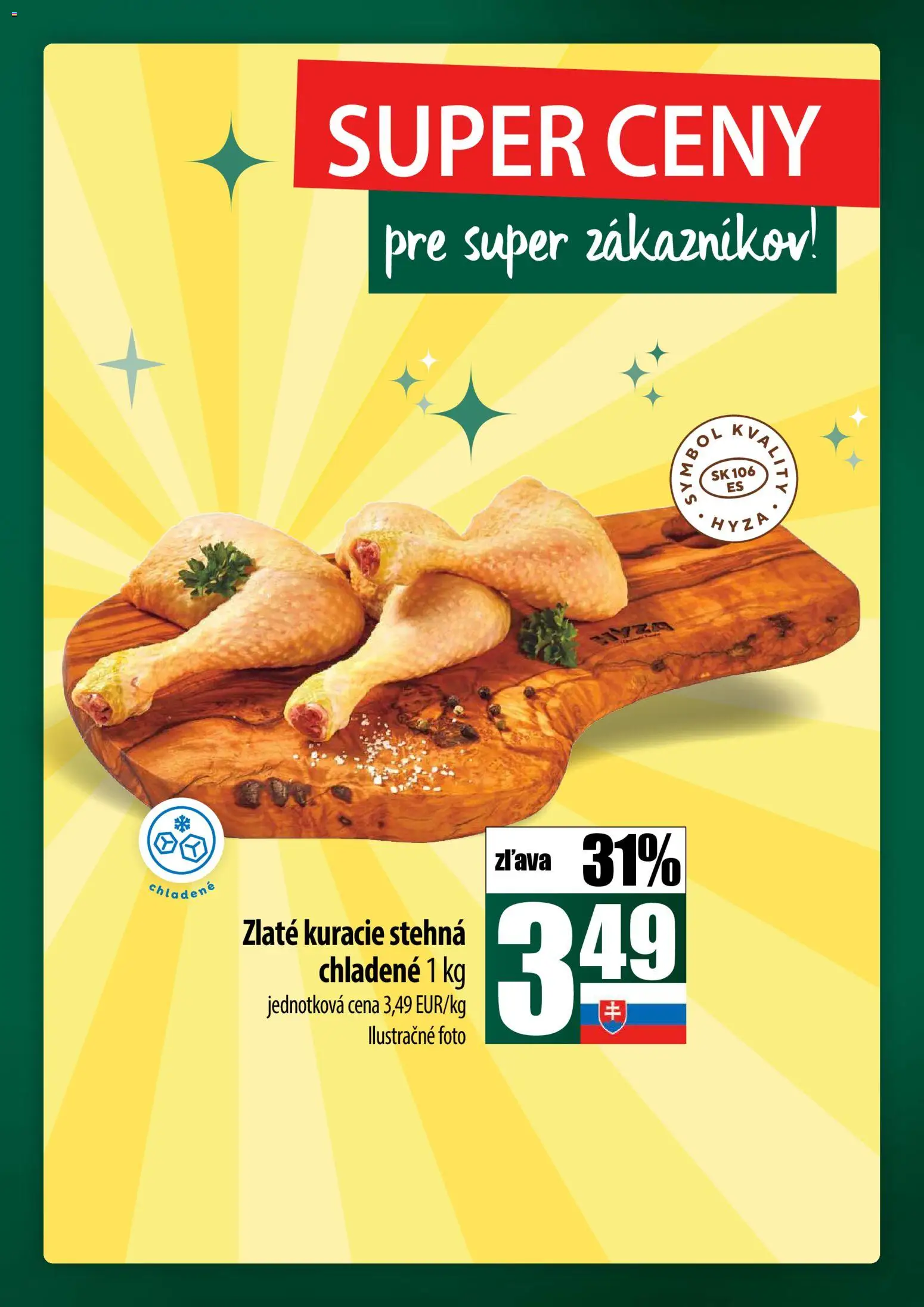 Nové COOP Jednota akcie – leták je platný od 27.11.2025 | Strana: 5 | Produkty: Kuracie stehná