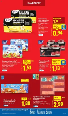  | Page: 13 | Produits: Framboise, Pêche, Fromage, Fromage frais