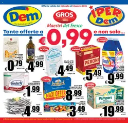 Anteprima del volantino Volantino DEM	 valido a partire dal 25.07.2025