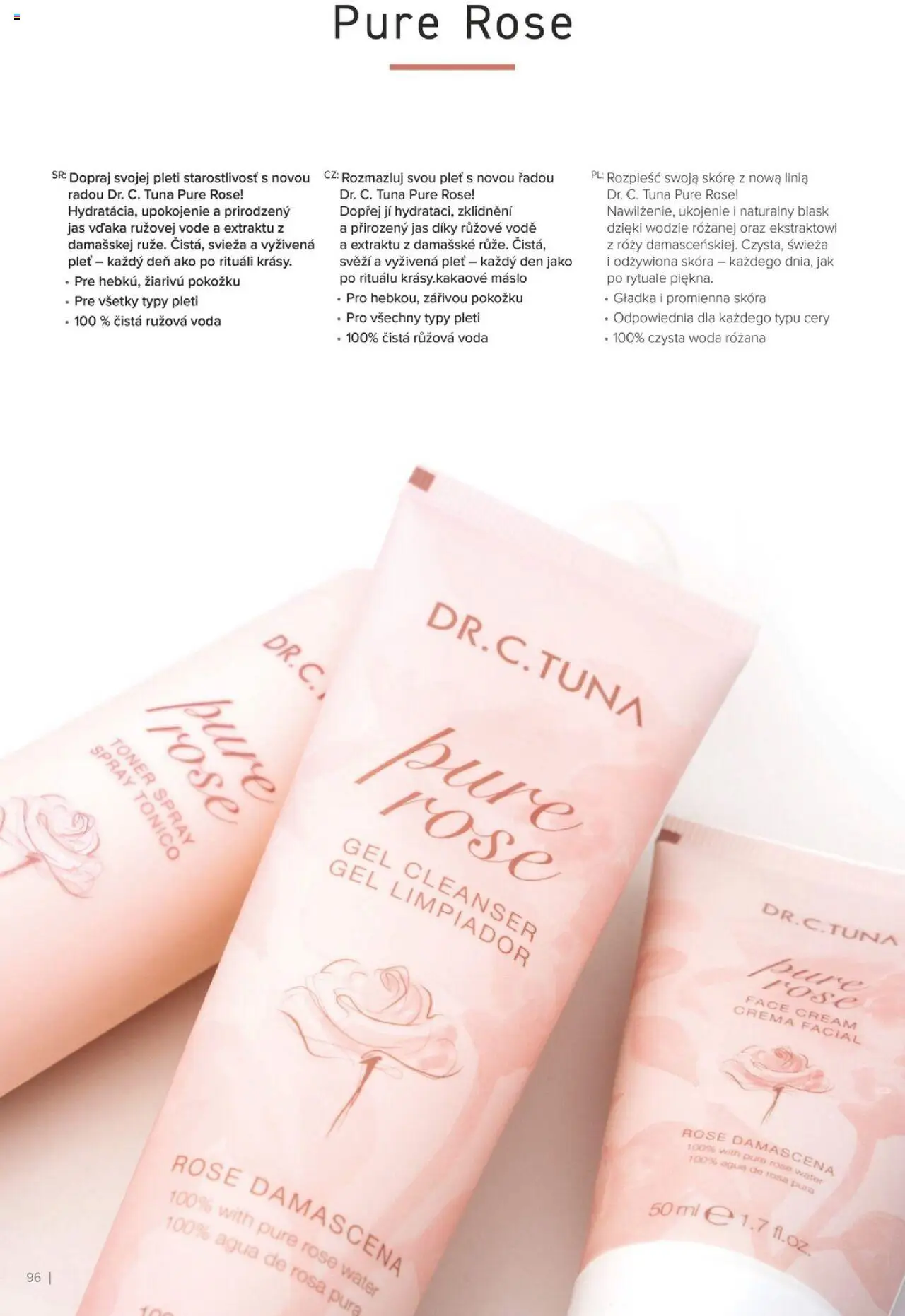 Nové Farmasi akcie – leták je platný od 24.09.2025 | Strana: 96 | Produkty: Maslo, Voda, Toner