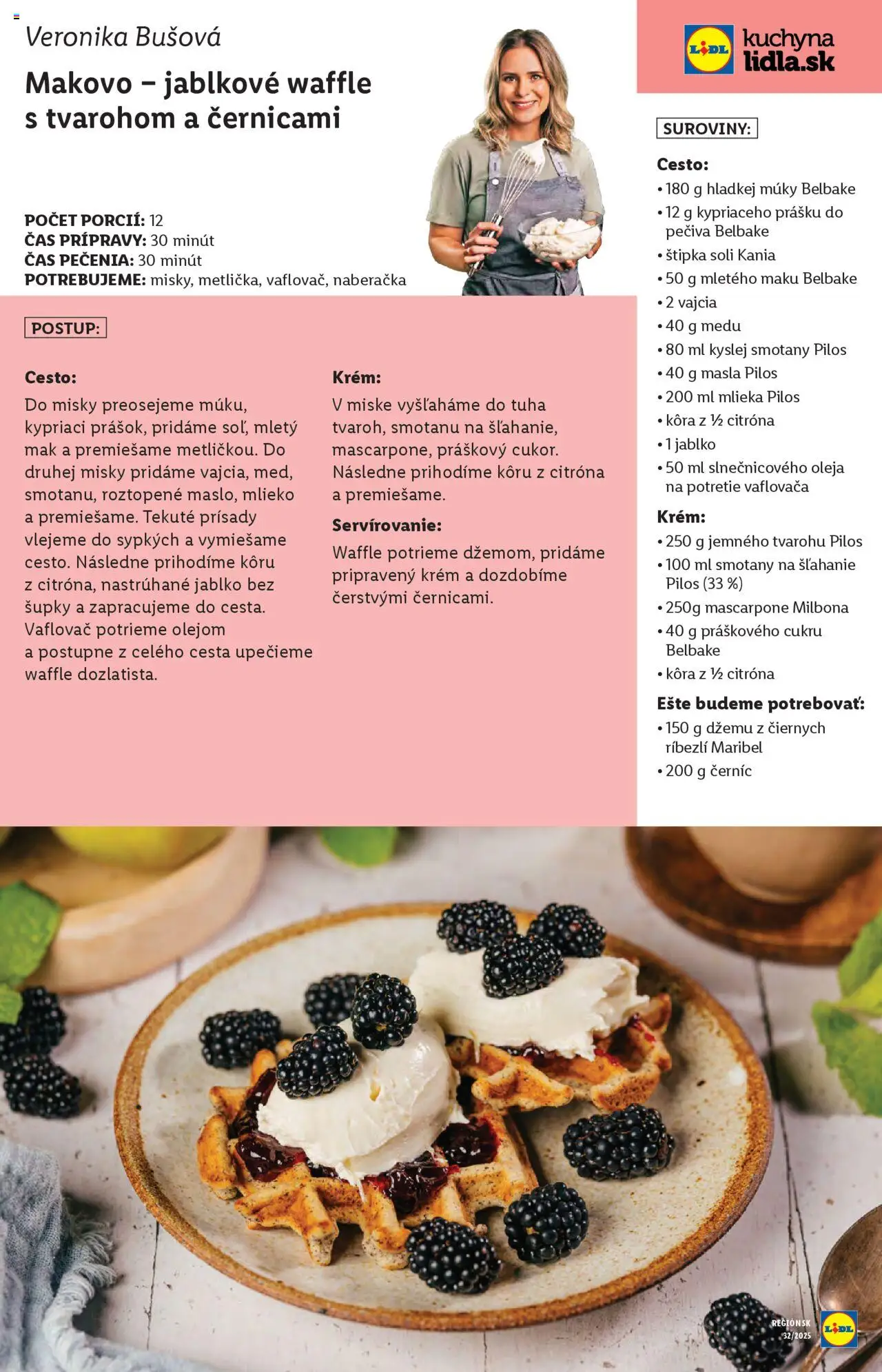 Lidl leták │ platný od 04.08.2025 | Strana: 98 | Produkty: Kuchyňa, Vajcia, Mascarpone