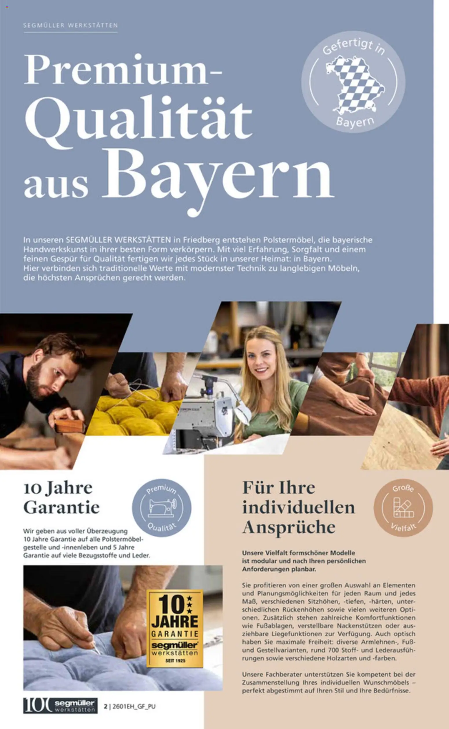 Segmüller Bestes Handwerk aus Bayern  – gültig ab 27.12.2025 | Seite: 2