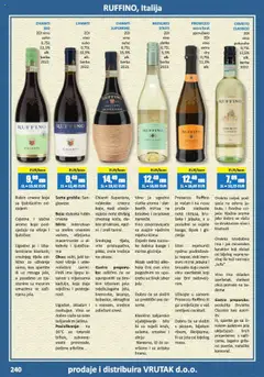 Vrutak - Vinski Katalog - Pregled kataloga iz trgovine Vrutak, vrijedi od 01.11.2024 | Stranica: 240