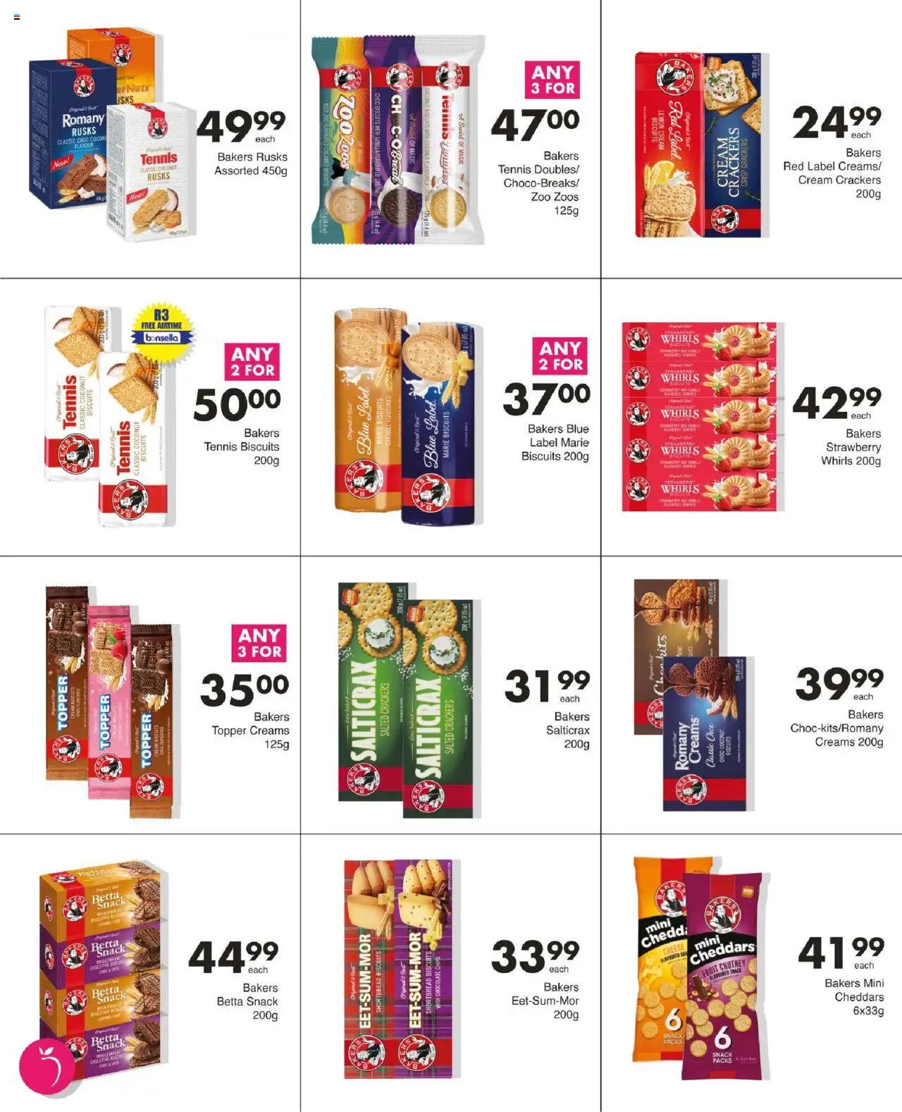 Save Specials │ valid from 31.07.2025 | Page: 35 | Products: Biscuits, Cream, Fruit, Caramel