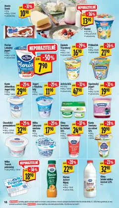 Náhled letáku Albert leták - Supermarket - Brno od 18.03.2026 | Strana: 30 | Produkty: Lipánek, Mléko, Jogurt, Smetana