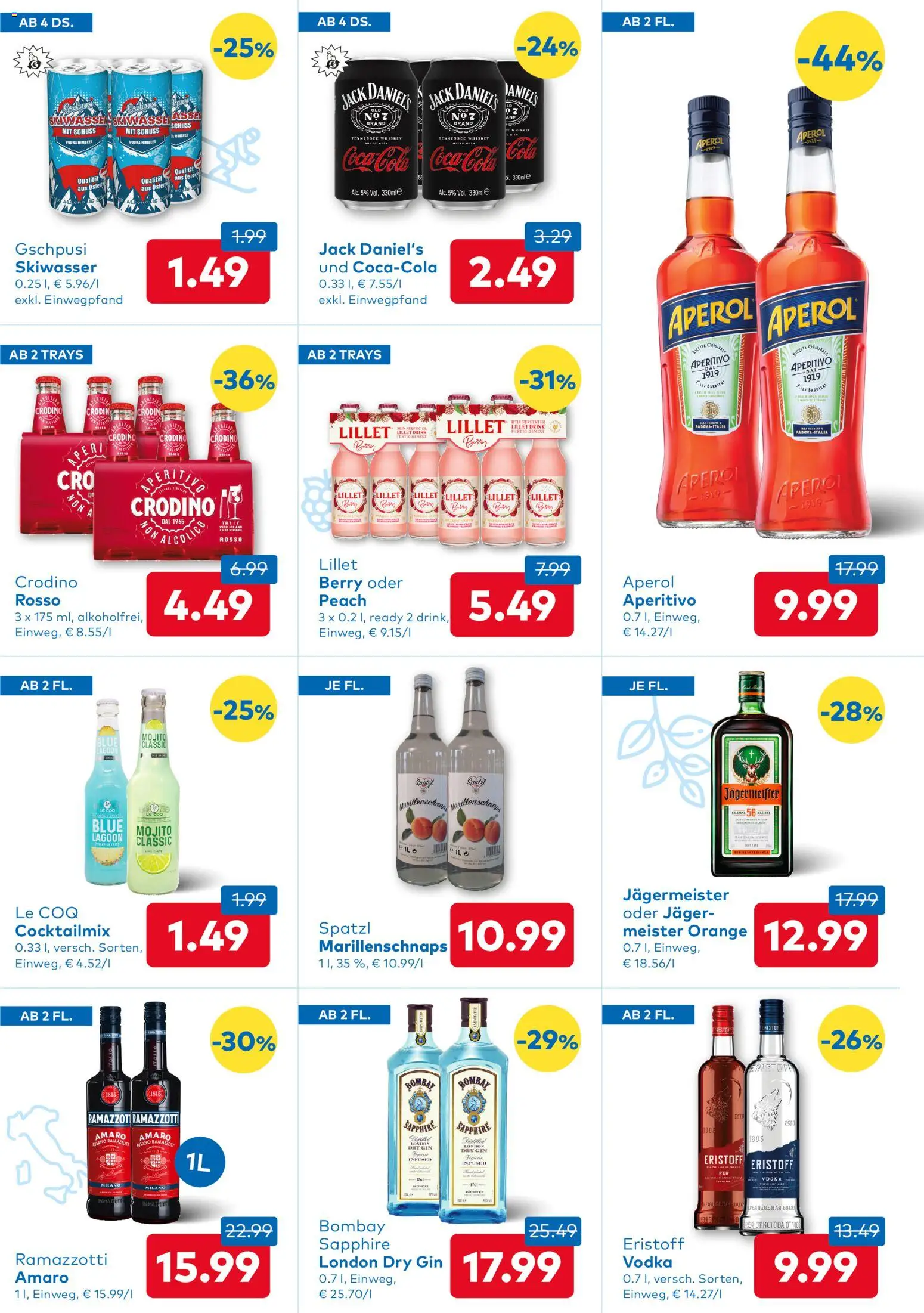 T&G Flugblatt gültig ab 23.04.2026 | Seite: 7 | Produkte: Gin, Whiskey