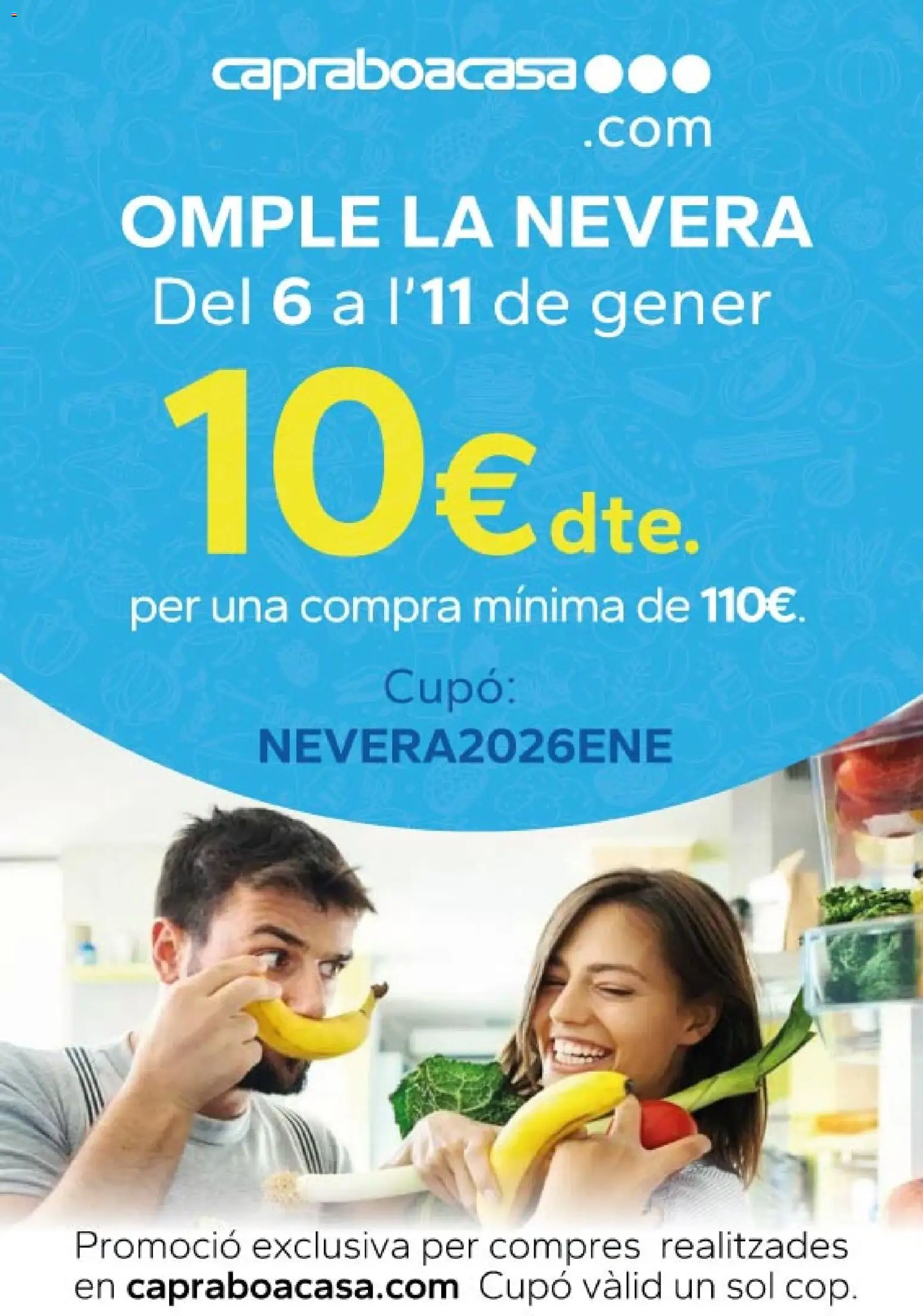 Caprabo - Omple la Nevera │ válido desde el 06.01.2026 | Página: 1 | Productos: Nevera