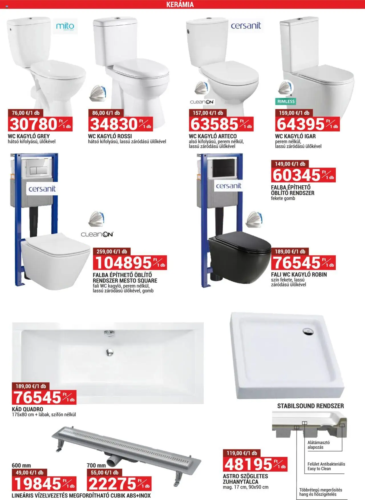 Merkury Market akciós ujság - amely érvényes a következő dátumtól: 01.08.2025 | Oldal: 6 | Termékek: Öblítő, WC