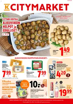 K-Citymarket-mainoslehti voimassa 07.04.2026 alkaen