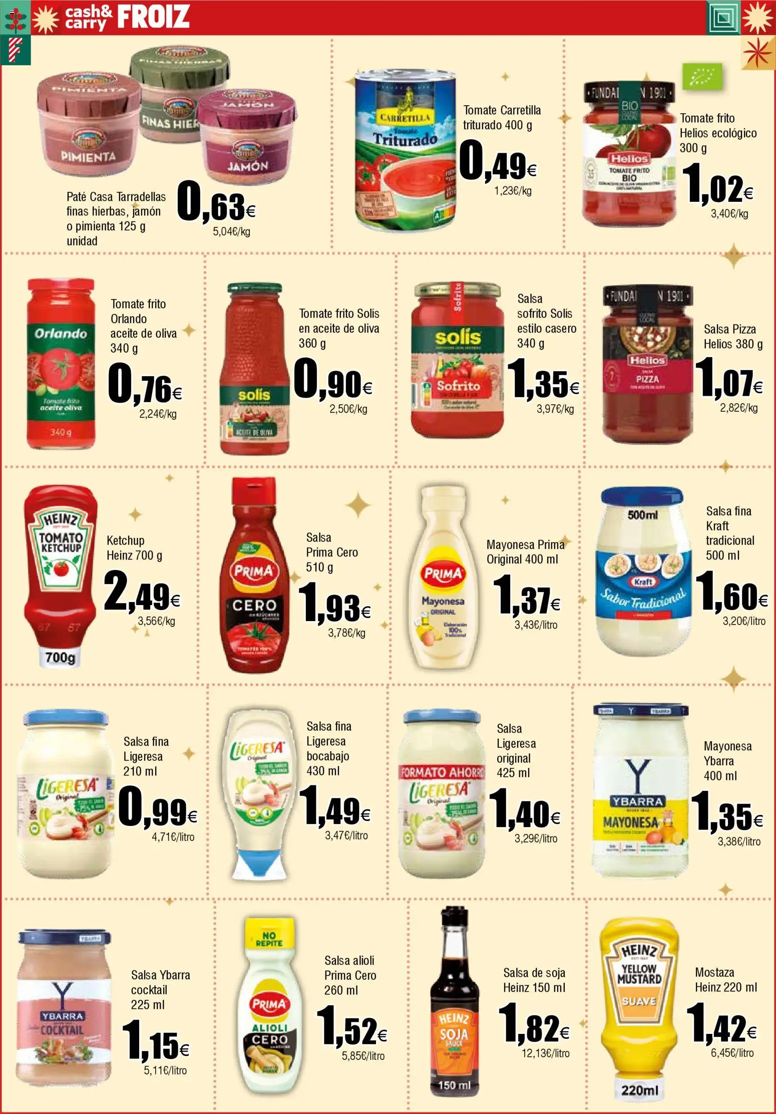 Froiz - Folleto Cash │ válido desde el 18.12.2025 | Página: 14 | Productos: Aceite, Jamón, Pizza, Aceite de oliva