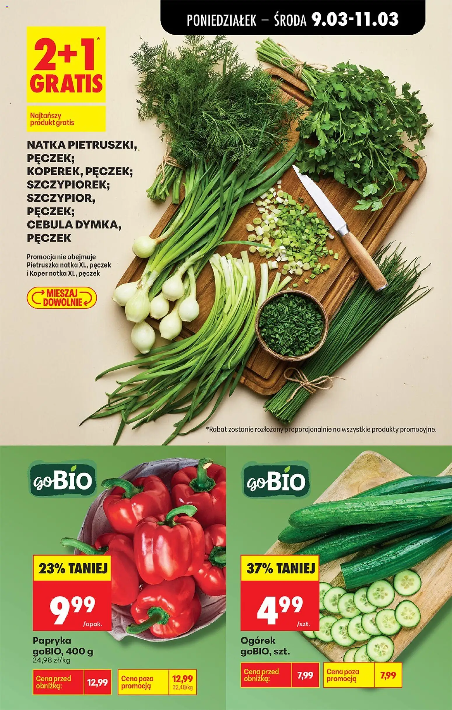 Biedronka gazetka od poniedziałku od 09.03.2026 | Strona: 27 | Produkty: Pietruszka, Papryka
