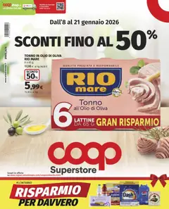 Anteprima del volantino COOP Superstore - Busto Arsizio, Parabiago catalogo valido a partire dal 08.01.2026