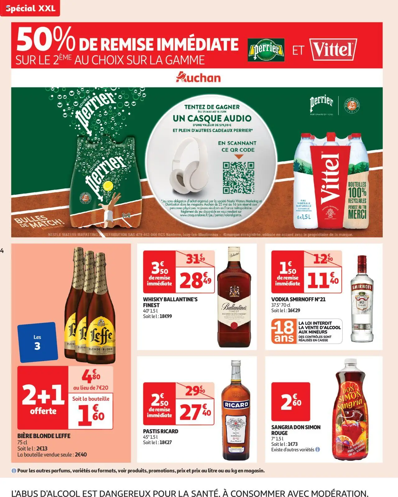  | Page: 4 | Produits: Whisky, Ricard, Audio, Biere blonde leffe