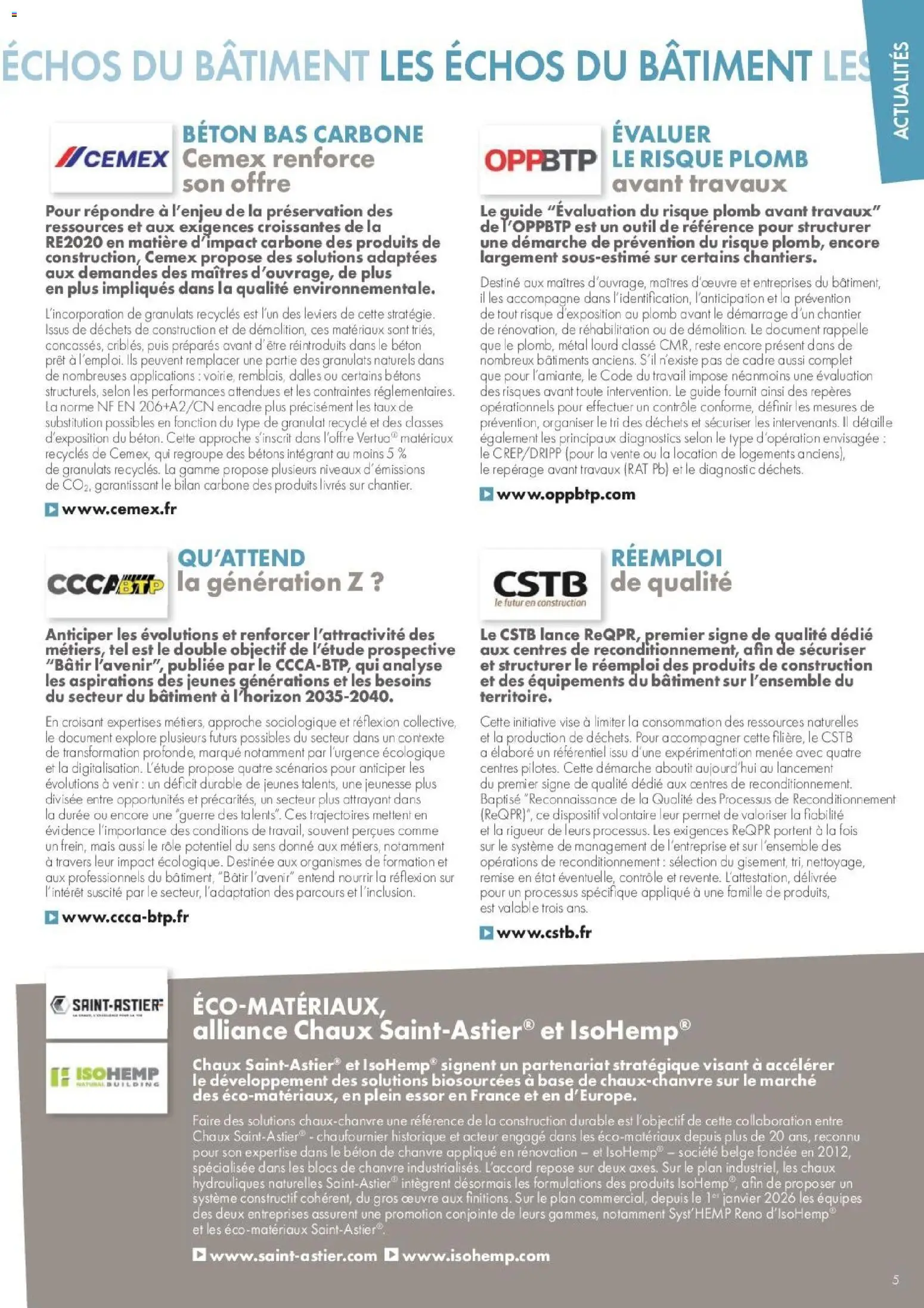 {H1} | Page: 5 | Produits: Base, Mais, Alliance, Cadre