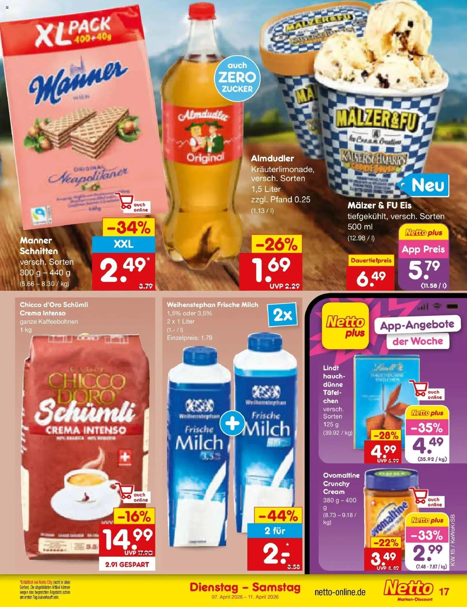 Netto Marken-Discount Prospekt Mannheim	 – gültig ab 05.04.2026 | Seite: 19