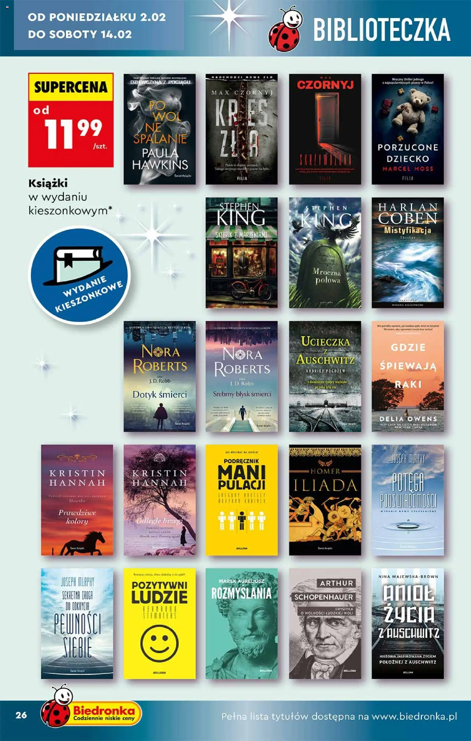 Biedronka gazetka - Hity i inspiracje od 31.01.2026 | Strona: 26 | Produkty: Książki
