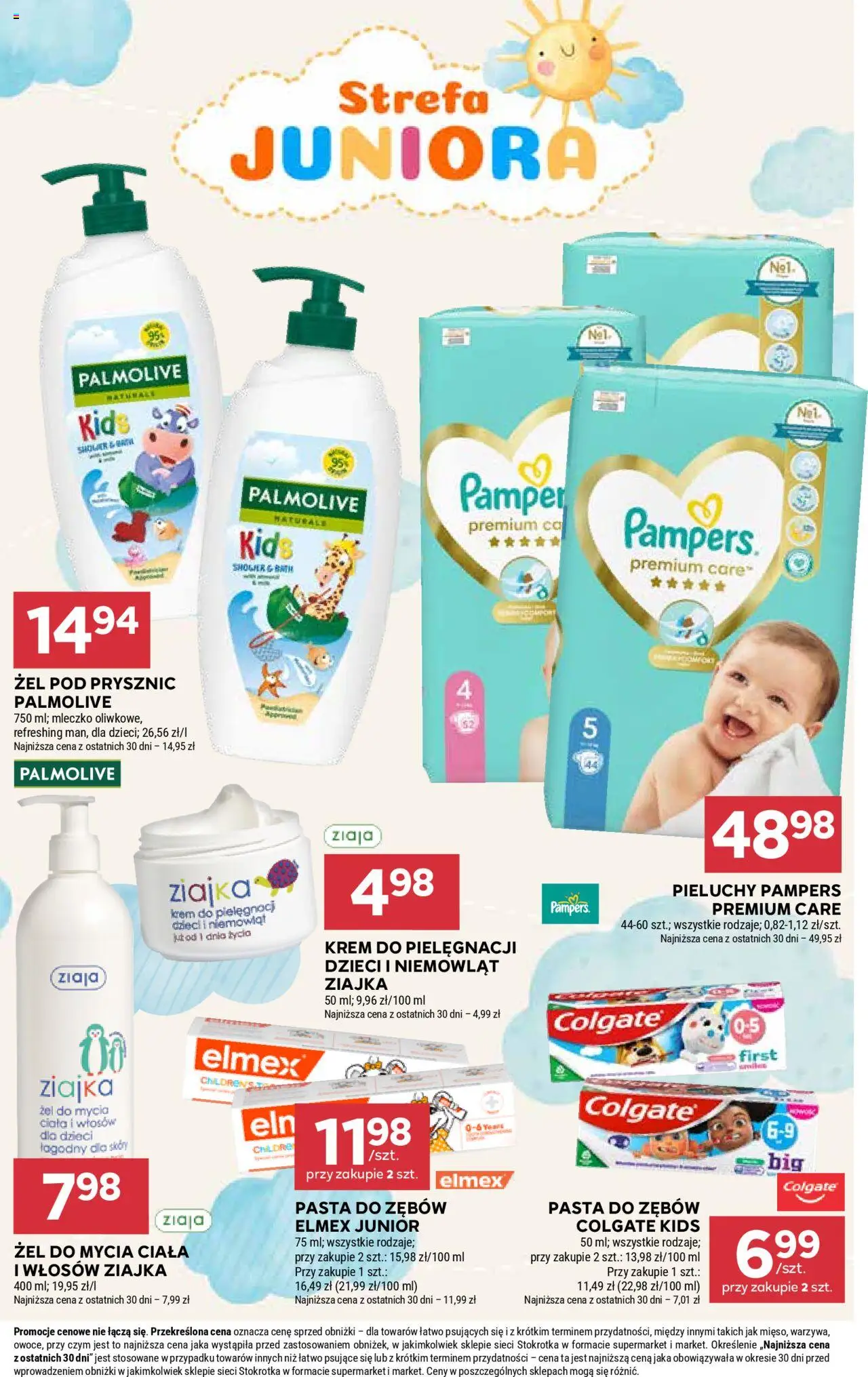 Stokrotka Gazetka od 17.06.2025 | Strona: 39 | Produkty: Prysznic, Body, Żel pod prysznic, Pasta do zębów
