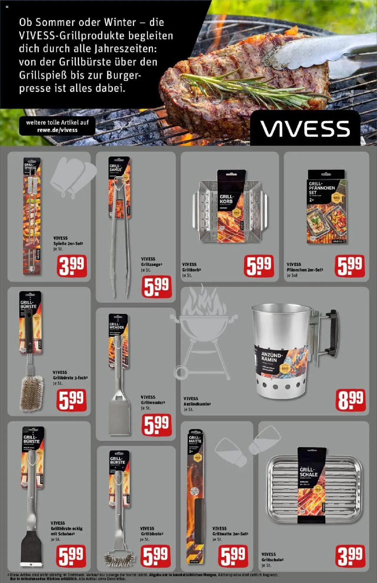 Rewe prospekt Heppenheim	 - gültig ab dem 06.07.2025 | Seite: 15 | Produkte: Presse, Kamin, Spieße, Bürste