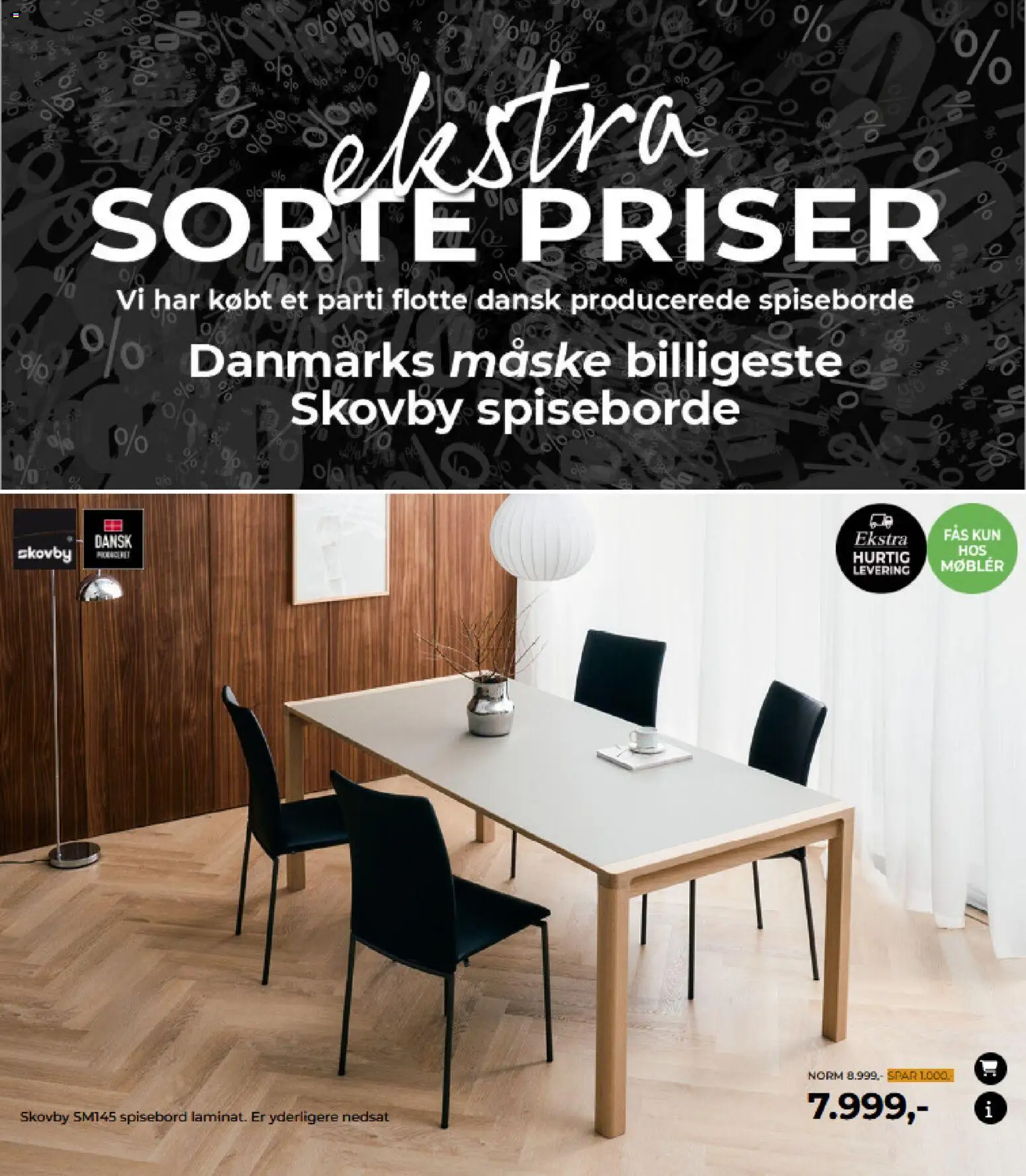 Møblér tilbudsavis – gyldig fra 31.10.2025 | Side: 22 | Produkter: Maske, Spiseborde