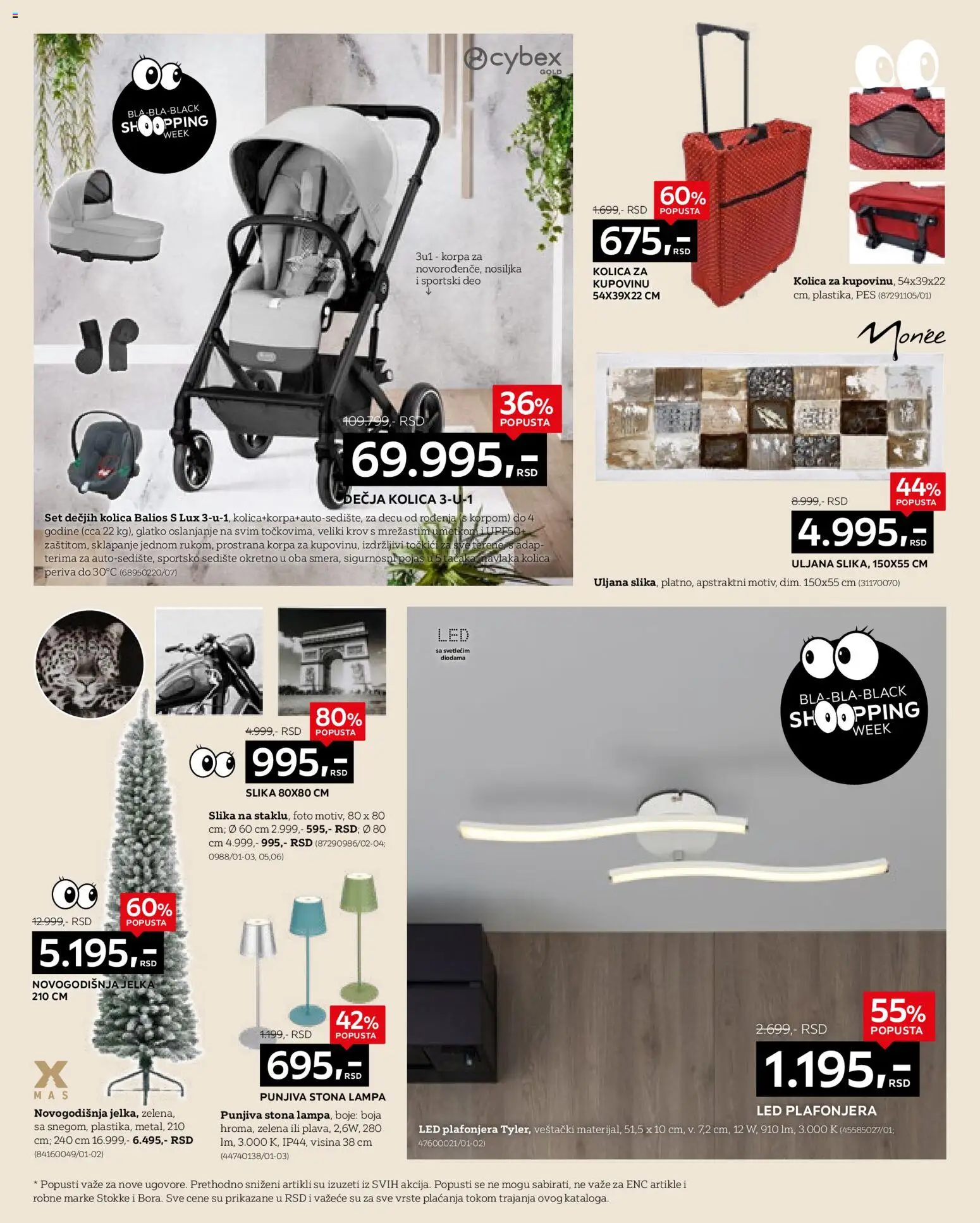 Lesnina XXXL katalog - važi od 21.11.2025 | Strana: 20 | Proizvode: Kolica, Korpa, Lampa