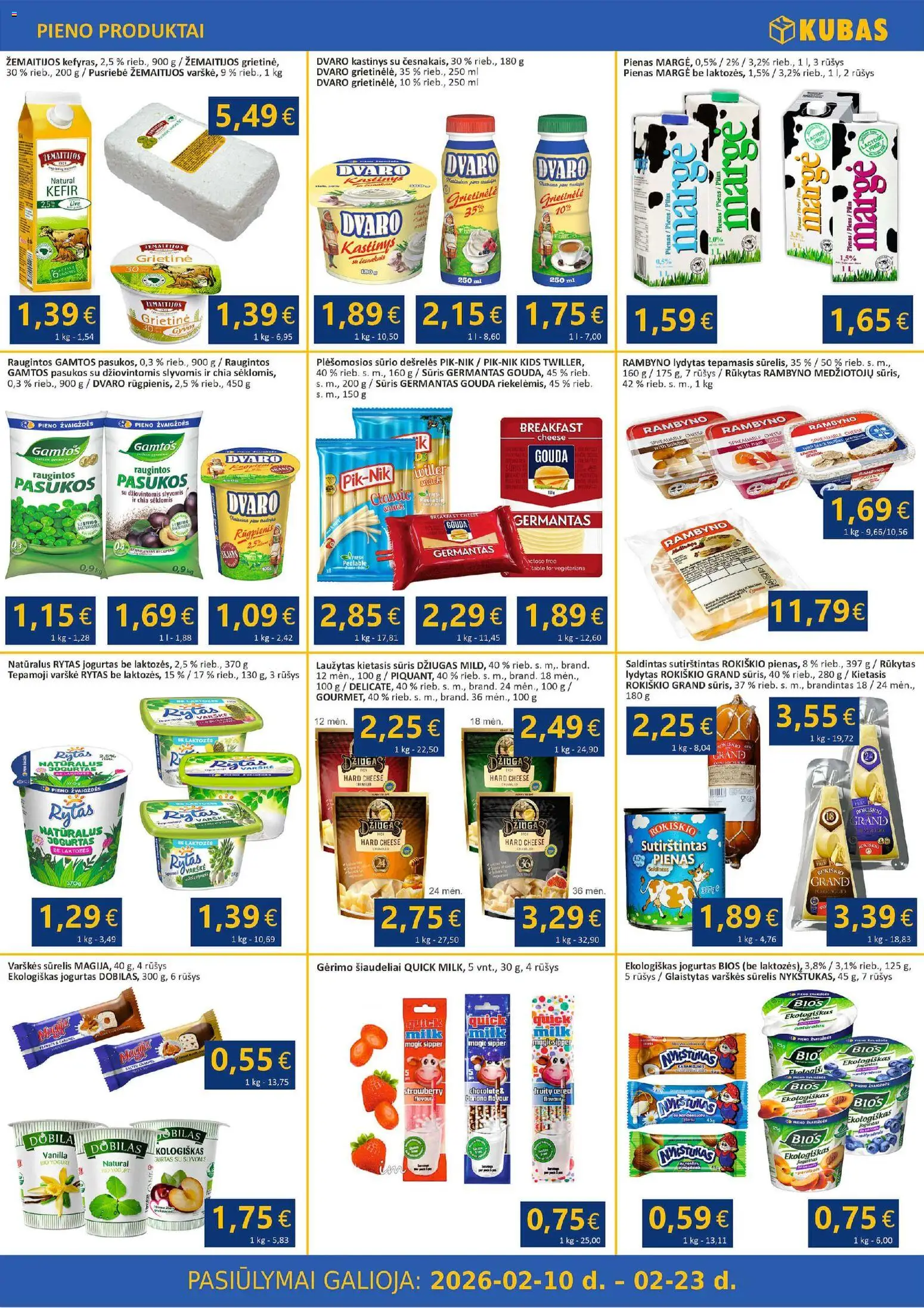 Kubas akcijos nuo 10.02.2026 | Puslapis: 3