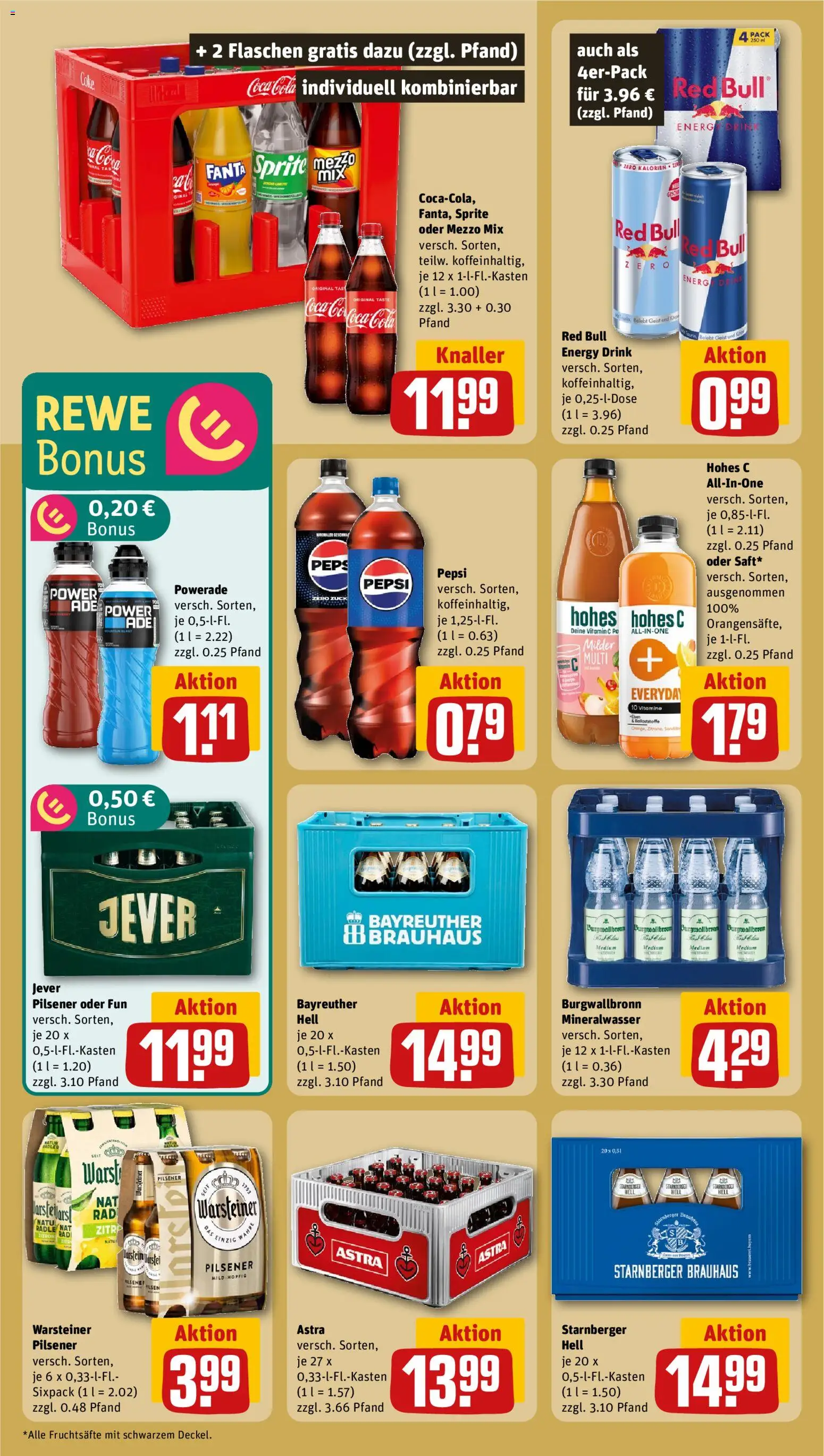 Rewe ihr Kaufpark Prospekt 	 – gültig ab 17.11.2025 | Seite: 18 | Produkte: Sprite, Astra, Mineralwasser, Hohes c