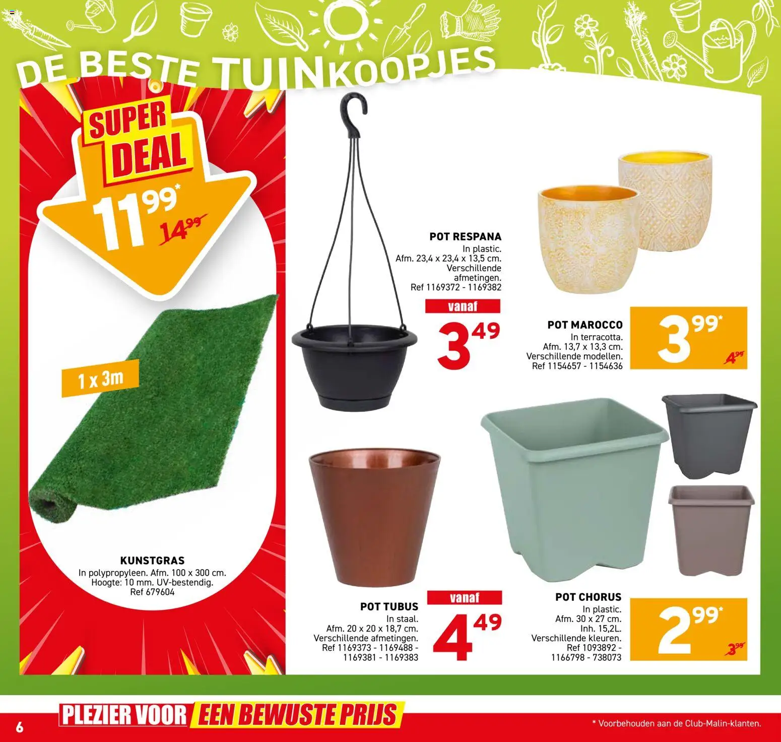 {H1} | Pagina: 6 | Producten: Pot