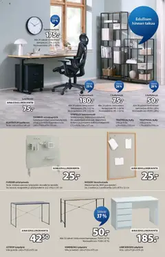 JYSK-mainoslehti voimassa 05.03.2026 alkaen | Sivu: 8 | Tuotteet: Hylly, Työpöytä, Toimistotuoli