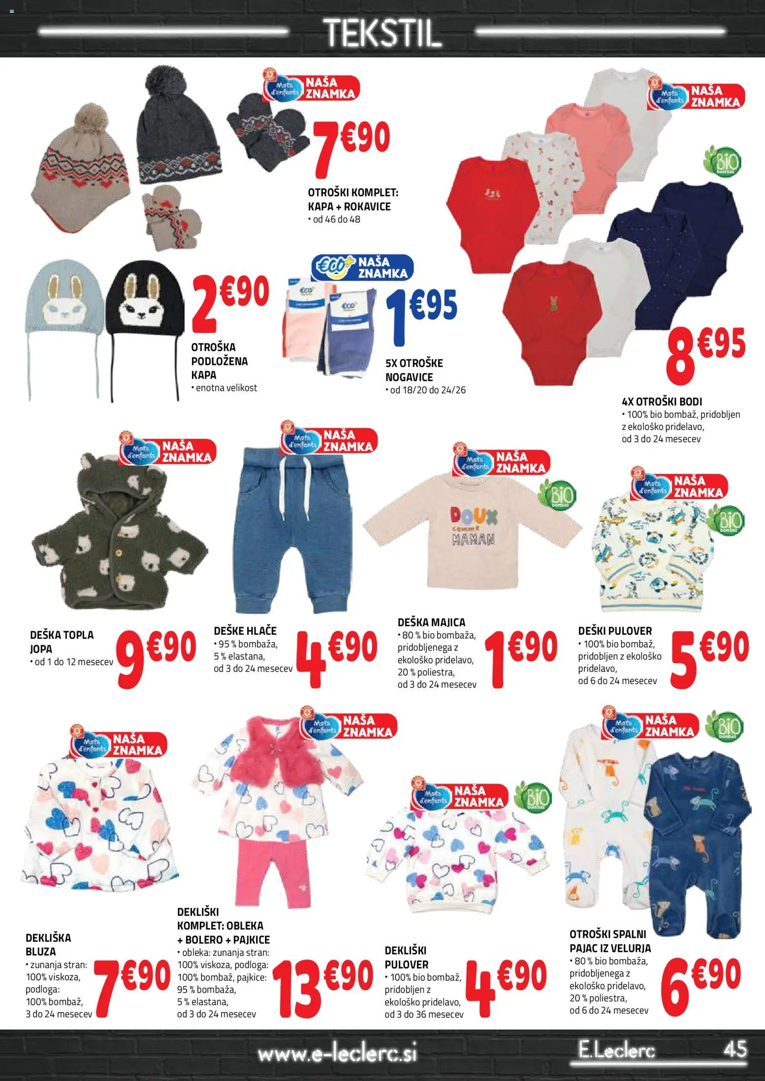 Novi E.leclerc katalog ponudbe – veljaven od 19.11.2025 | Stran: 45