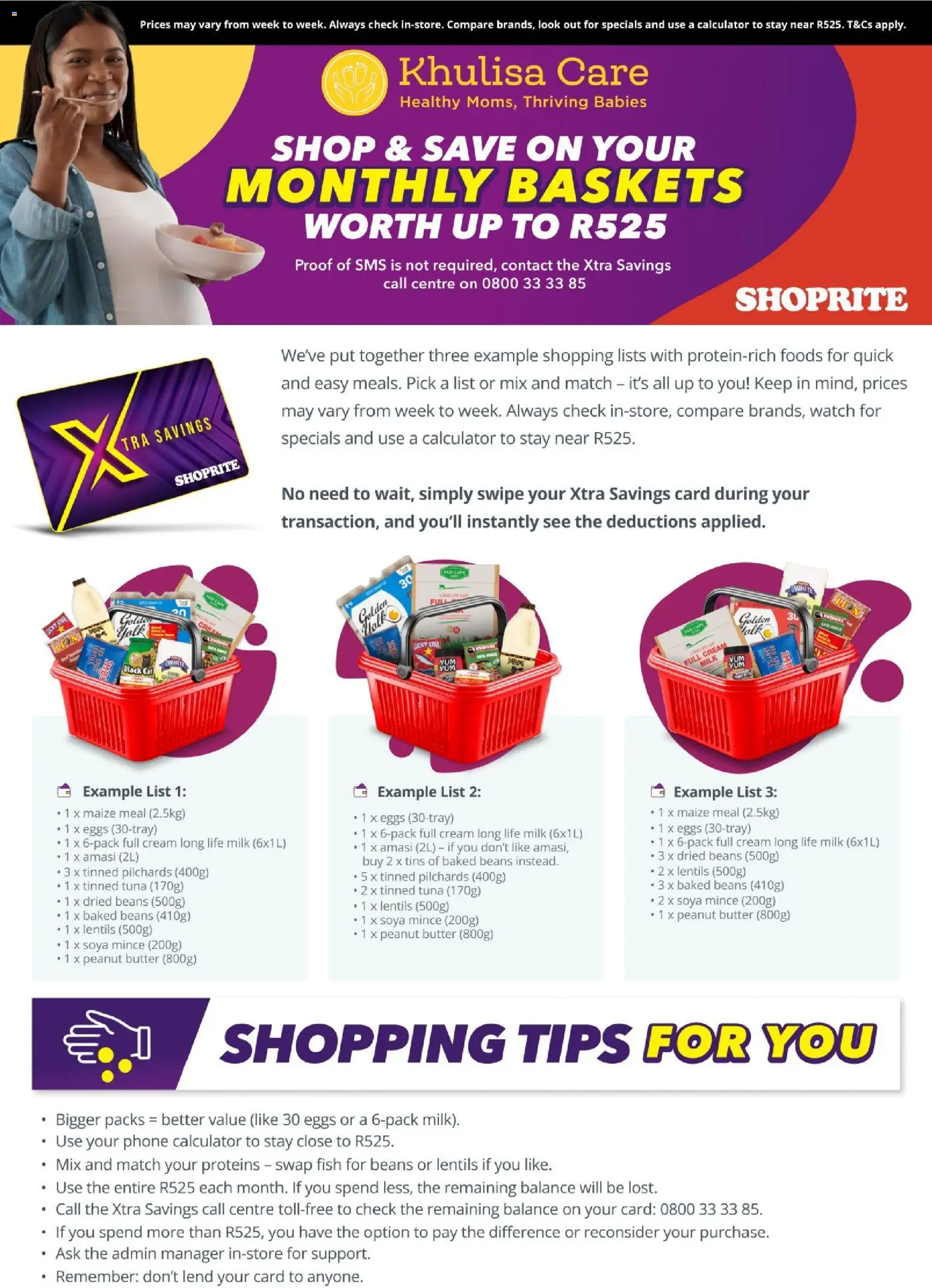 New Shoprite catalogue – valid from 23.12.2025 | Page: 2 | Products: Watch, Maize meal, Cream, Soya mince