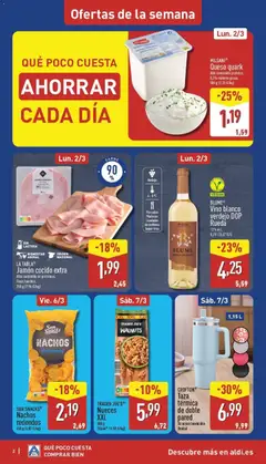 Vista previa LA TABLA® Jamón cocido extra, Alto contenido en proteínas. Finas Lonchas. 250 g válido desde el 02.03.2026 | Página: 2