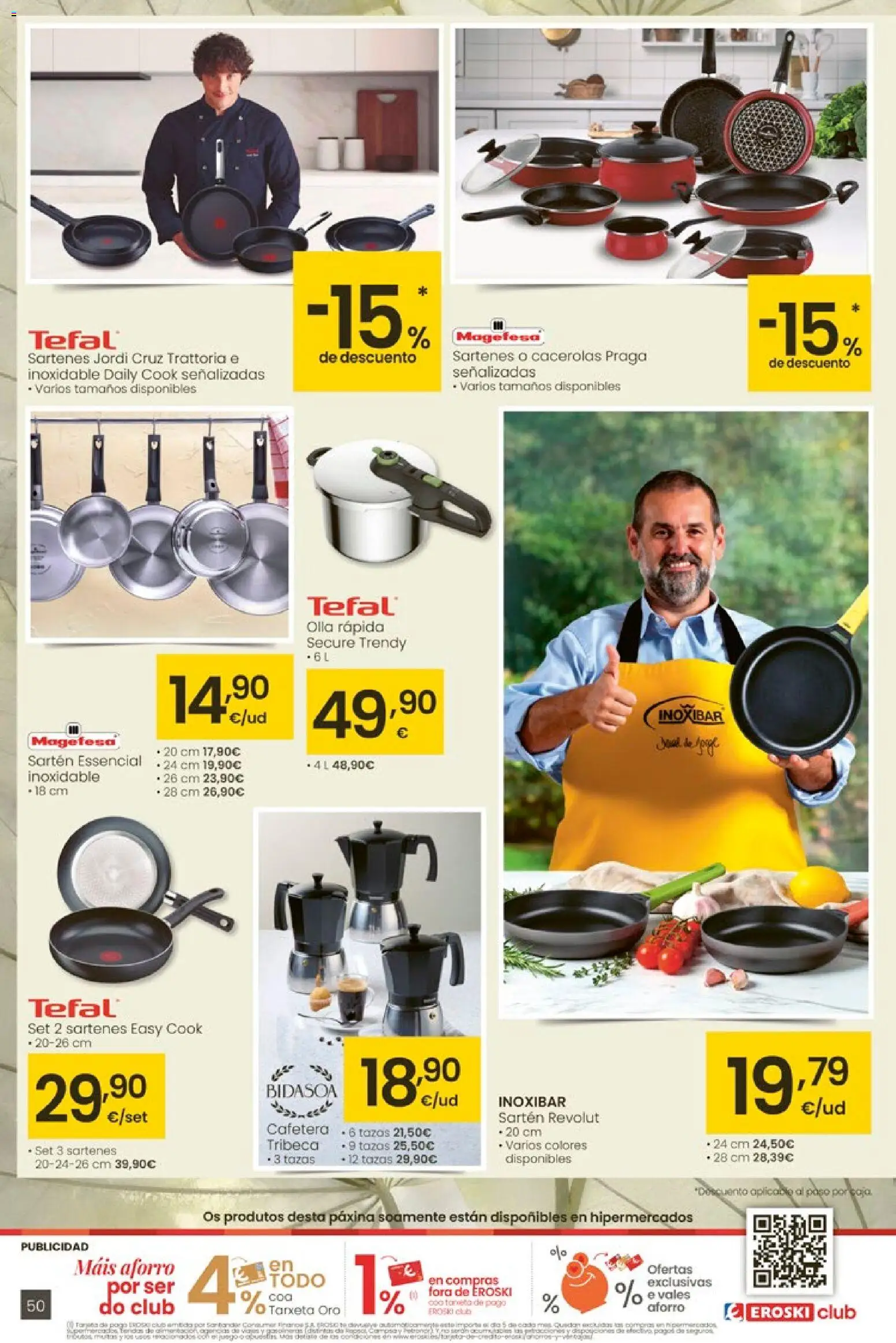 Eroski - Entroido do aforro │ válido desde el 29.01.2026 | Página: 50 | Productos: Cafetera