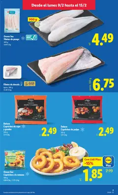 Vista previa Deluxe Caprichos de rape y gamba, 350 g of monkfish and prawn delicacies. válido desde el 09.02.2026 | Página: 7
