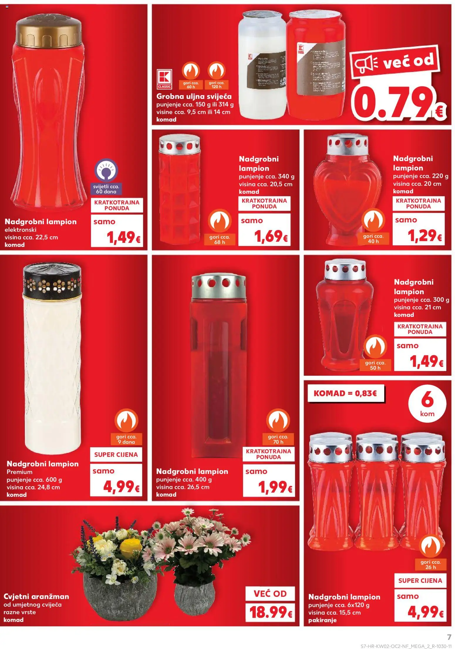Kaufland katalog | vrijedi od 07.01.2026 | Stranica: 7 | Proizvodi: Lampion