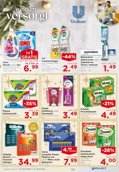 Unimarkt Flugblatt ab 03.12.2025 gültig | Seite: 15 | Produkte: Creme, Zahnbürste