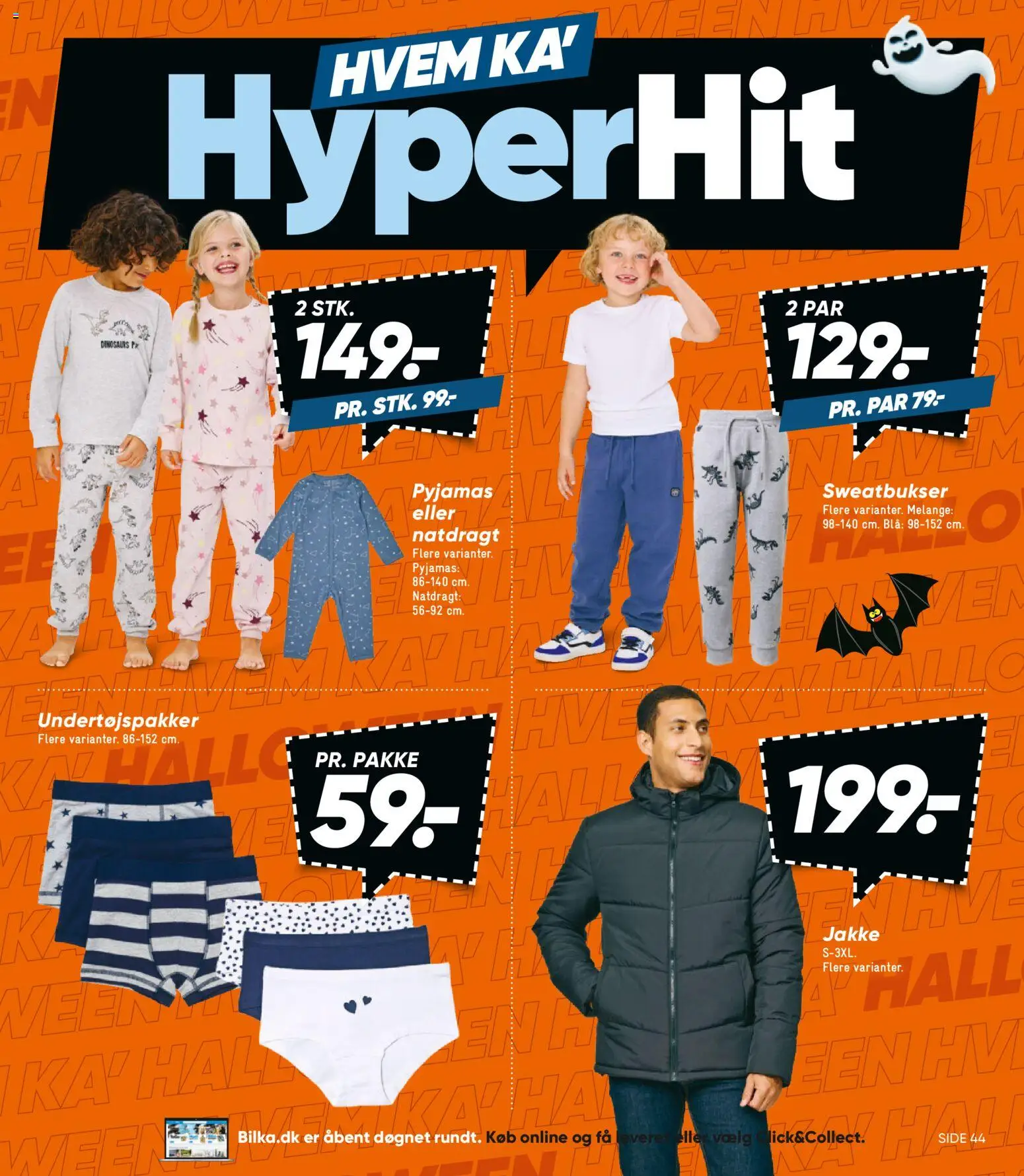 Bilka tilbudsavis – gyldig fra 24.10.2025 | Side: 5 | Produkter: Jakke, Pyjamas, Sweatbukser