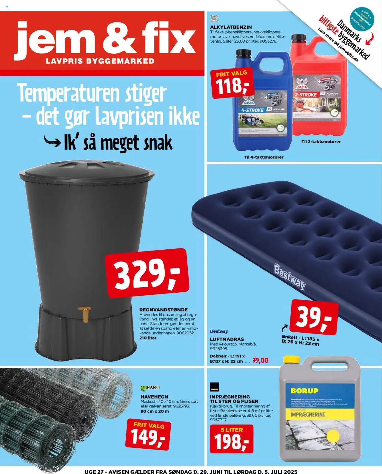 Jem & fix Tilbudsavis gyldig fra 29.06.2025 | Side: 1