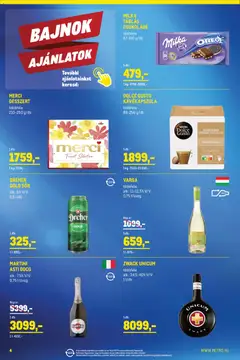 Metro - Élelmiszer és Szezonális katalógus 2026/03 - amely érvényes a következő dátumtól: 01.03.2026 | Oldal: 4 | Termékek: Dolce Gusto, Kávékapszula, Sör, Só