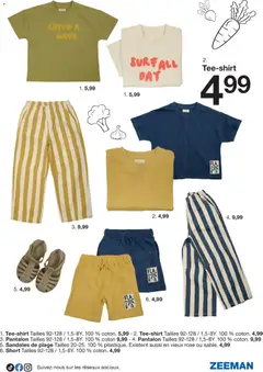 Zeeman - Prévisualisation de Zeeman catalogue Printemps valide à partir de 21.03.2026 | Page: 7 | Produits: Coton, Pantalon, Sandales