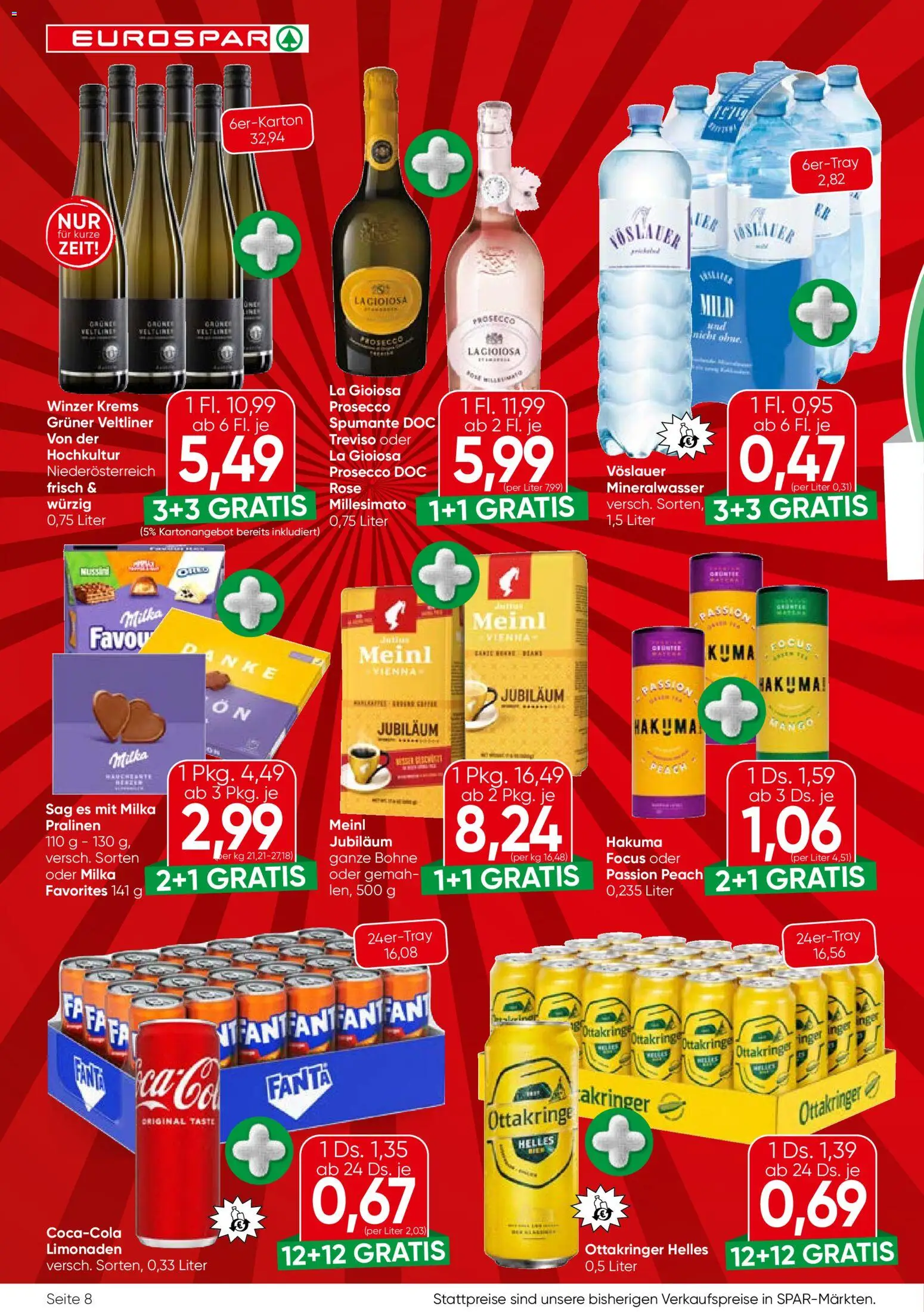 Eurospar Flugblatt - Tirol gültig ab 29.01.2026 | Seite: 8