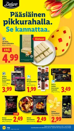 Lidl-mainoslehti voimassa 19.02.2026 alkaen | Sivu: 12 | Tuotteet: Suklaa